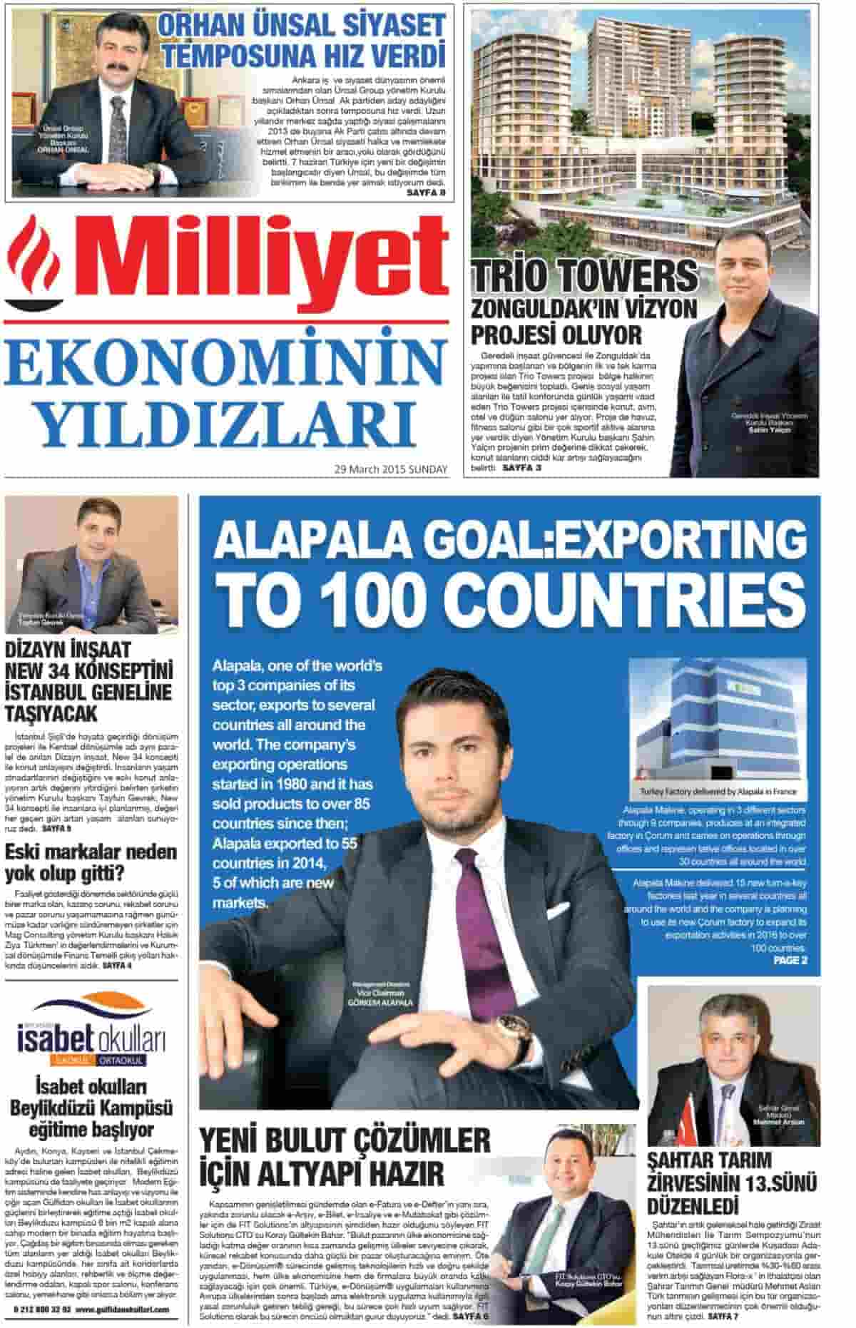 ALAPALA’S GOAL: EXPORTING TO 100 COUNTRIES