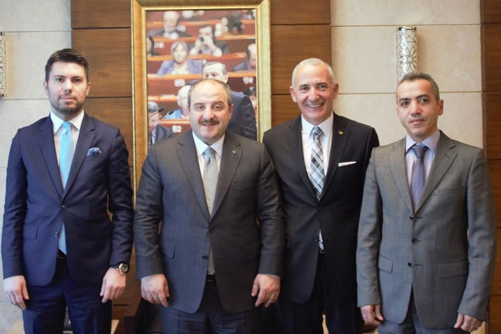 DESMUD delegation visit Turkey’s Minister of Industry and Technology